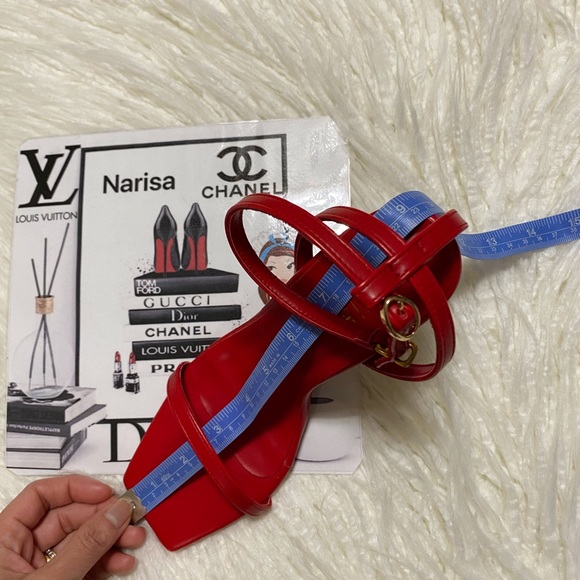 La Fina shoes 👠 Sandal Heels Open Toed. - Picture 7 of 7